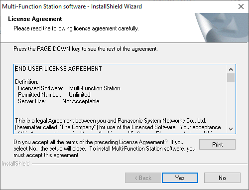 Установка драйвера для Panasonic KX-P2624